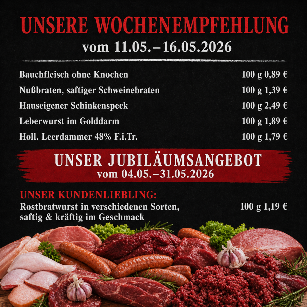 Angebot 11.05.2026