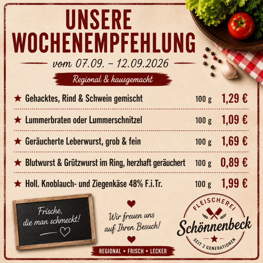 Angebote 07.09.2026