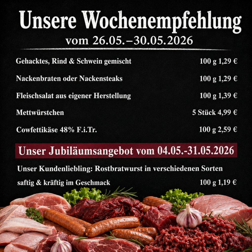 Angebote 26.05.2026