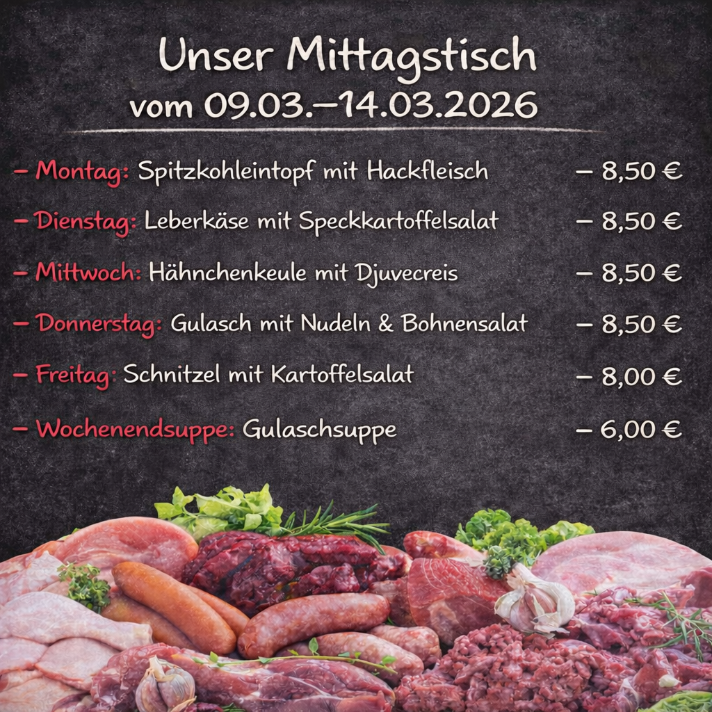 Mittagstisch 16.03.2026