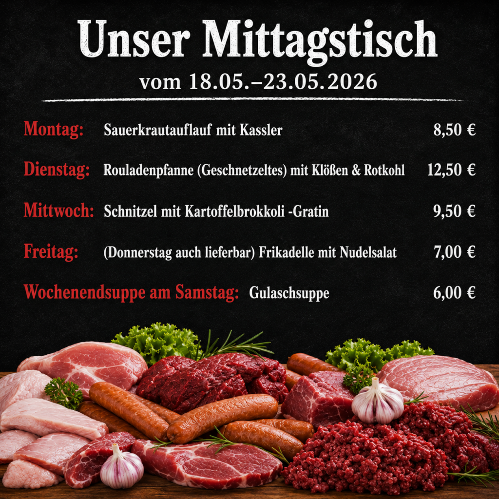 Mittagstisch 18.05.2026