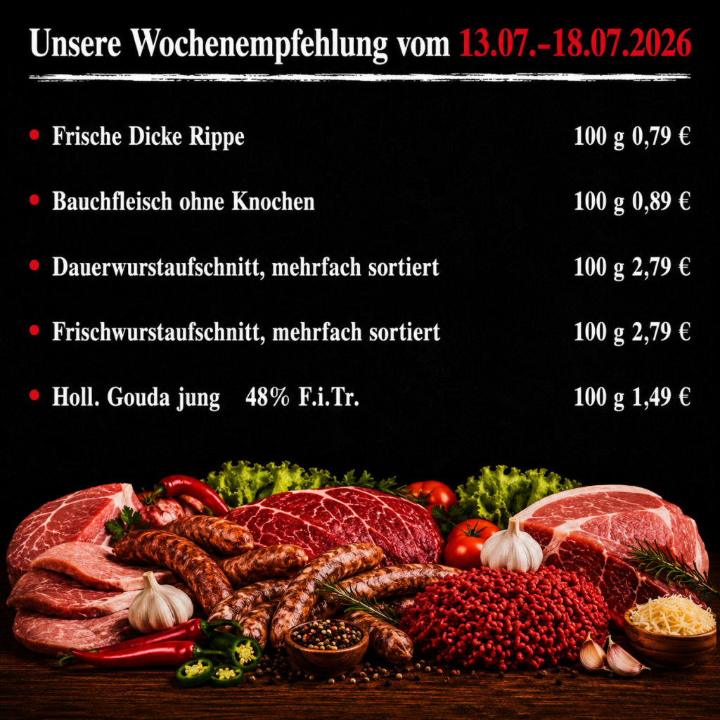 Wochenempfehlung 13.07.2026