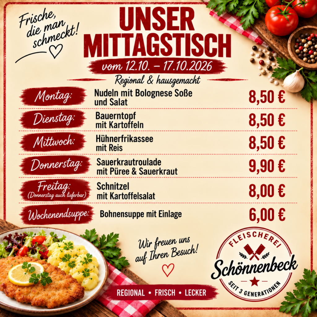 mittagstisch 12.10.2026