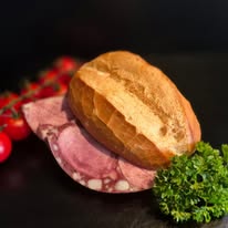 Brötchen Zungenwurst